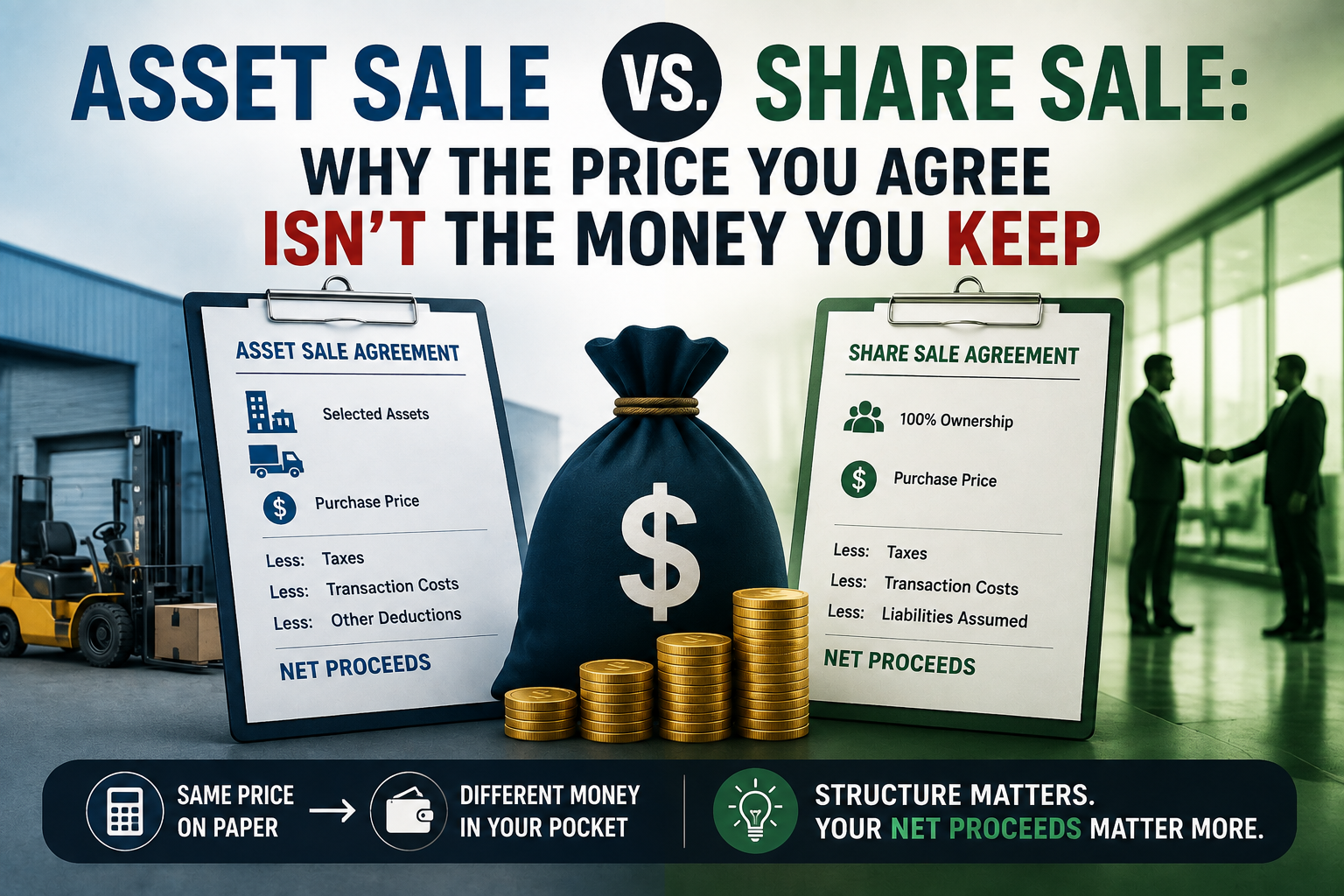 Asset Sale vs Share Sale